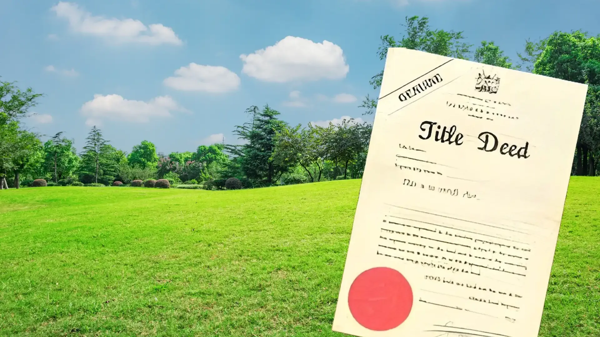 Subdivided plot ready for agricultural development in Kenya